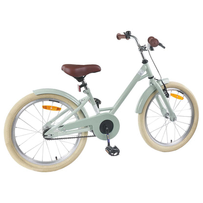 Kids Bike 20 Inches for 6-11 Years Old Light Green