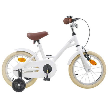 Kids Bike 12 Inches for 2-4 Years Old White
