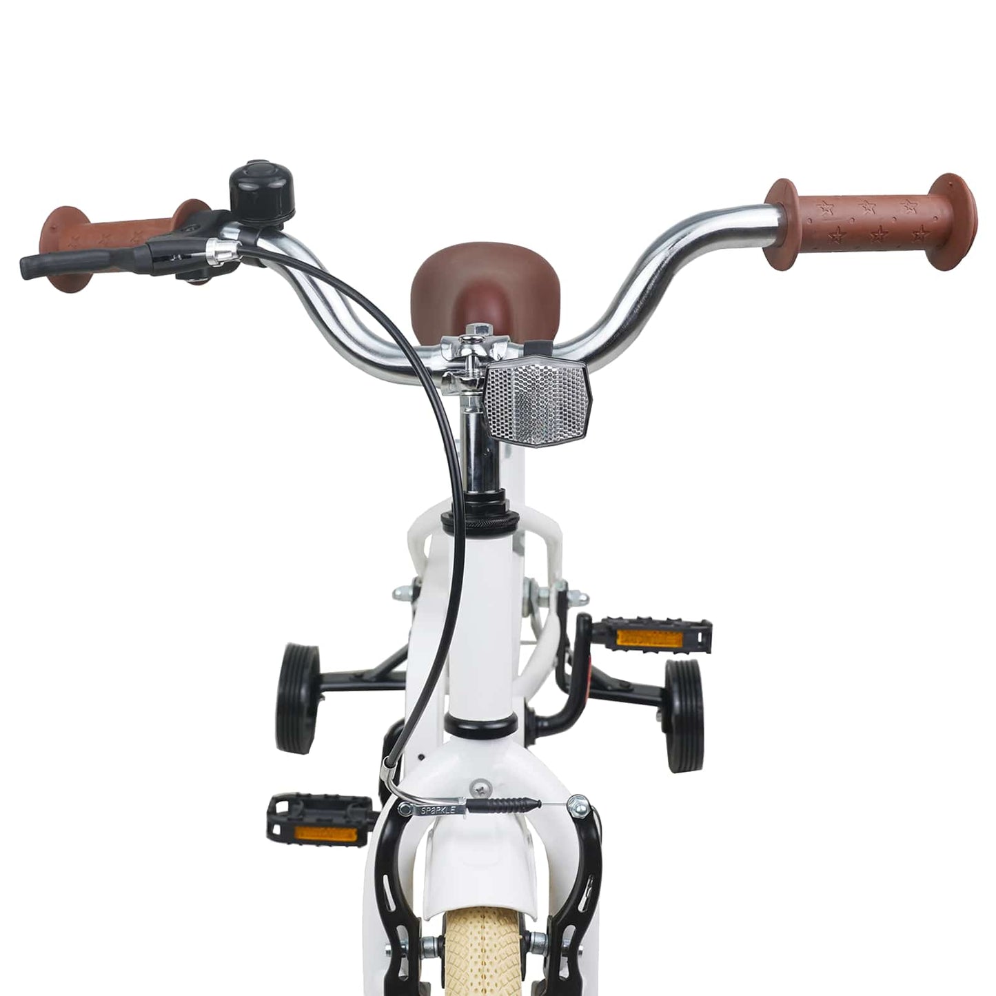 Kids Bike 14 Inches for 3-5 Years Old White