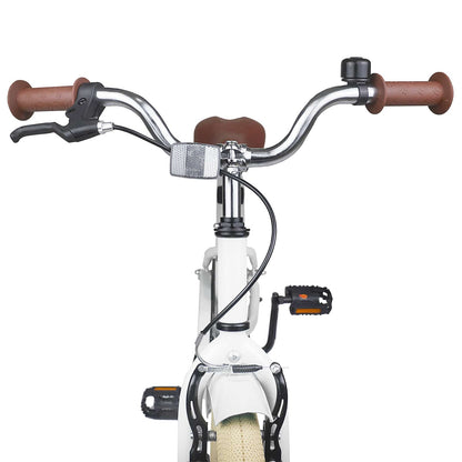 Kids Bike 20 Inches for 6-11 Years Old White