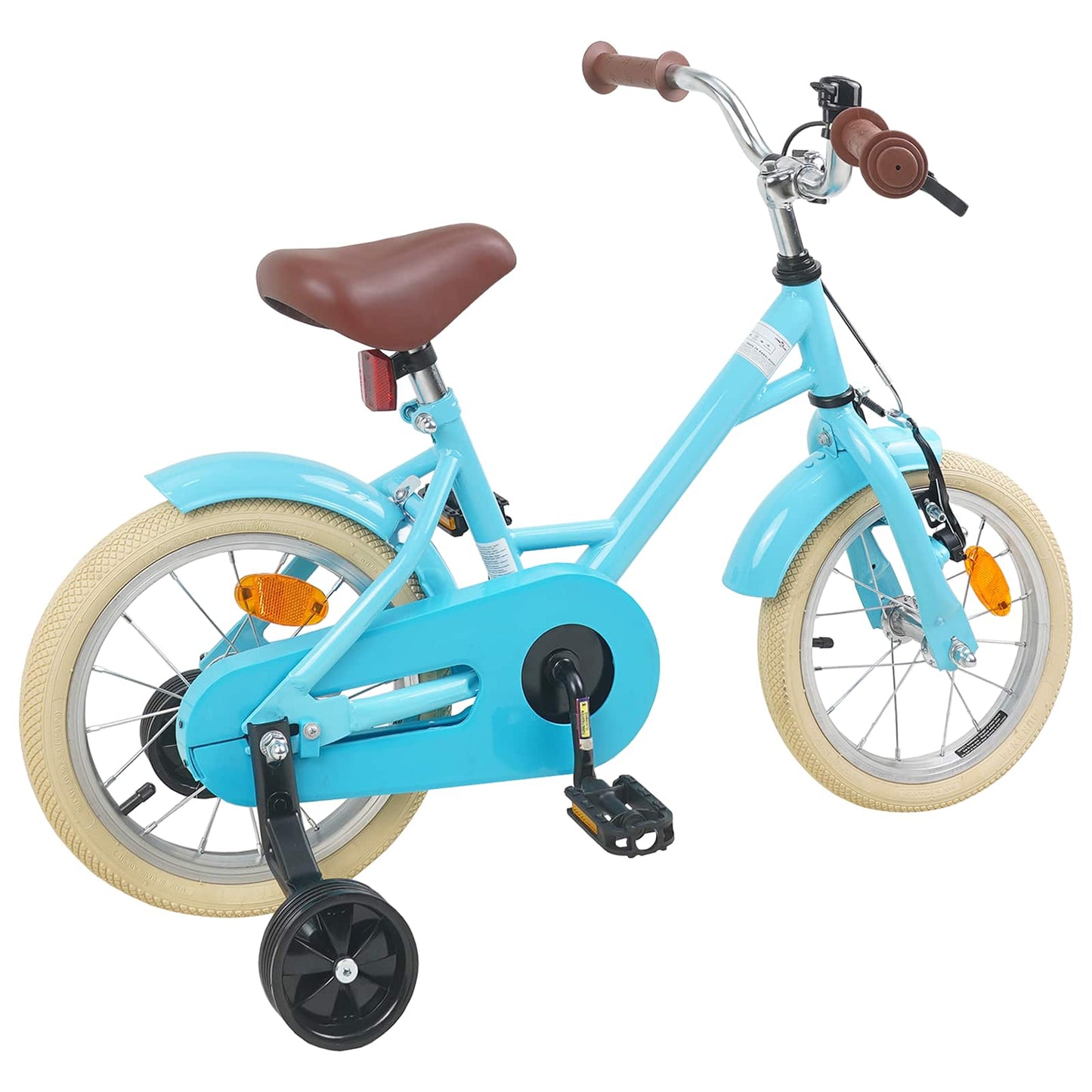 Kids Bike 14 Inches for 3-5 Years Old Light Blue