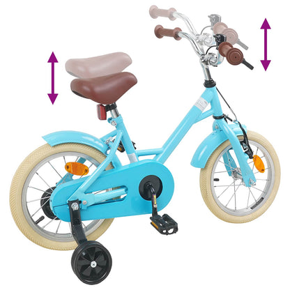 Kids Bike 14 Inches for 3-5 Years Old Light Blue