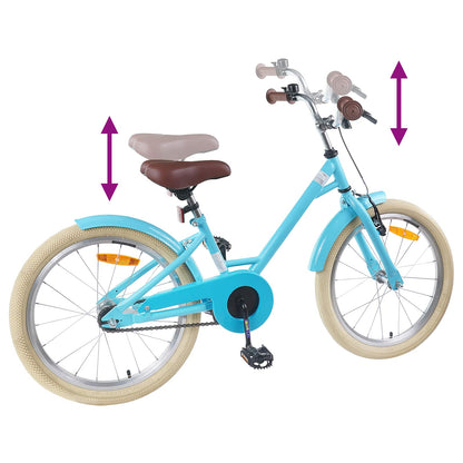 Kids Bike 20 Inches for 6-11 Years Old Light Blue