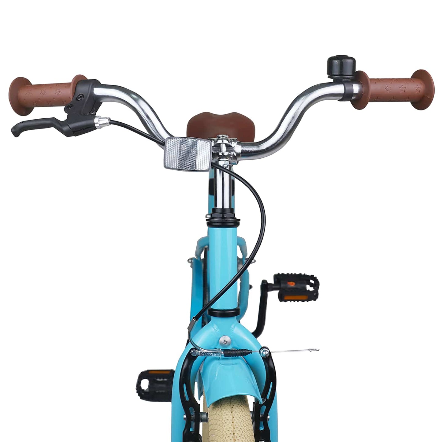 Kids Bike 22 Inches for 7-12 Years Old Light Blue