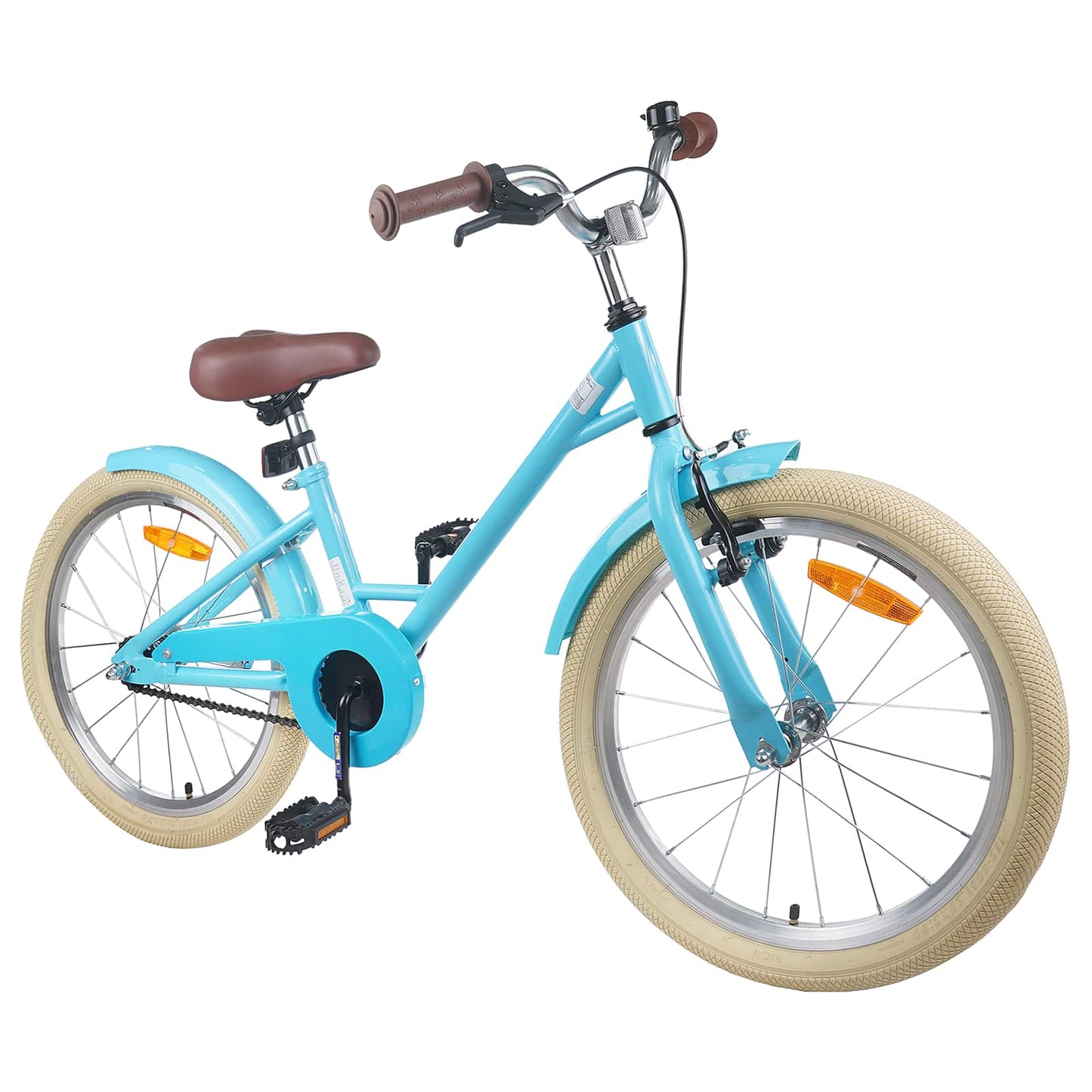 Kids Bike 22 Inches for 7-12 Years Old Light Blue