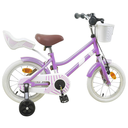 Kids Bike 16 Inches for 4-6 Years Old Purple