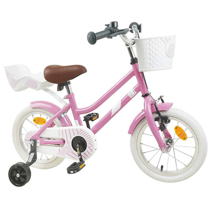 Kids Bike 16 Inches for 4-6 Years Old Light Pink