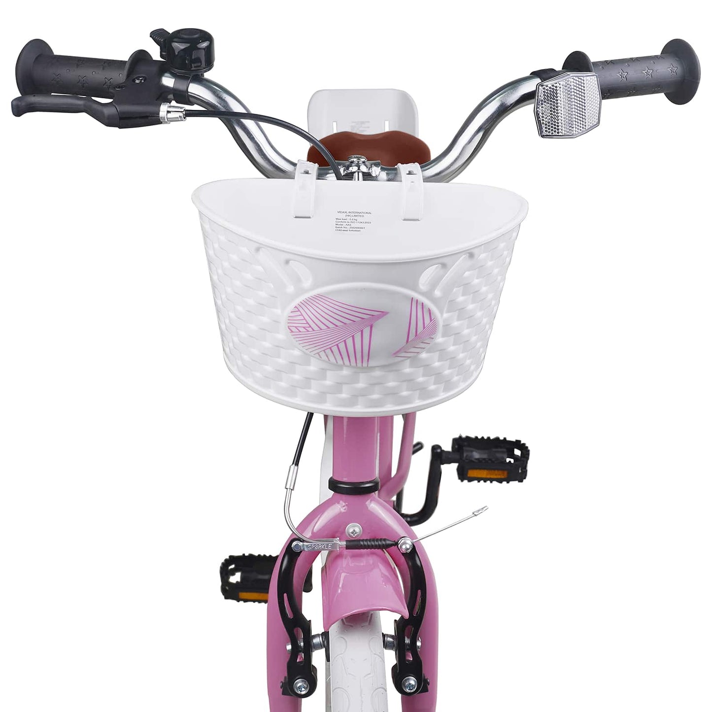 Kids Bike 18 Inches for 5-7 Years Old Light Pink