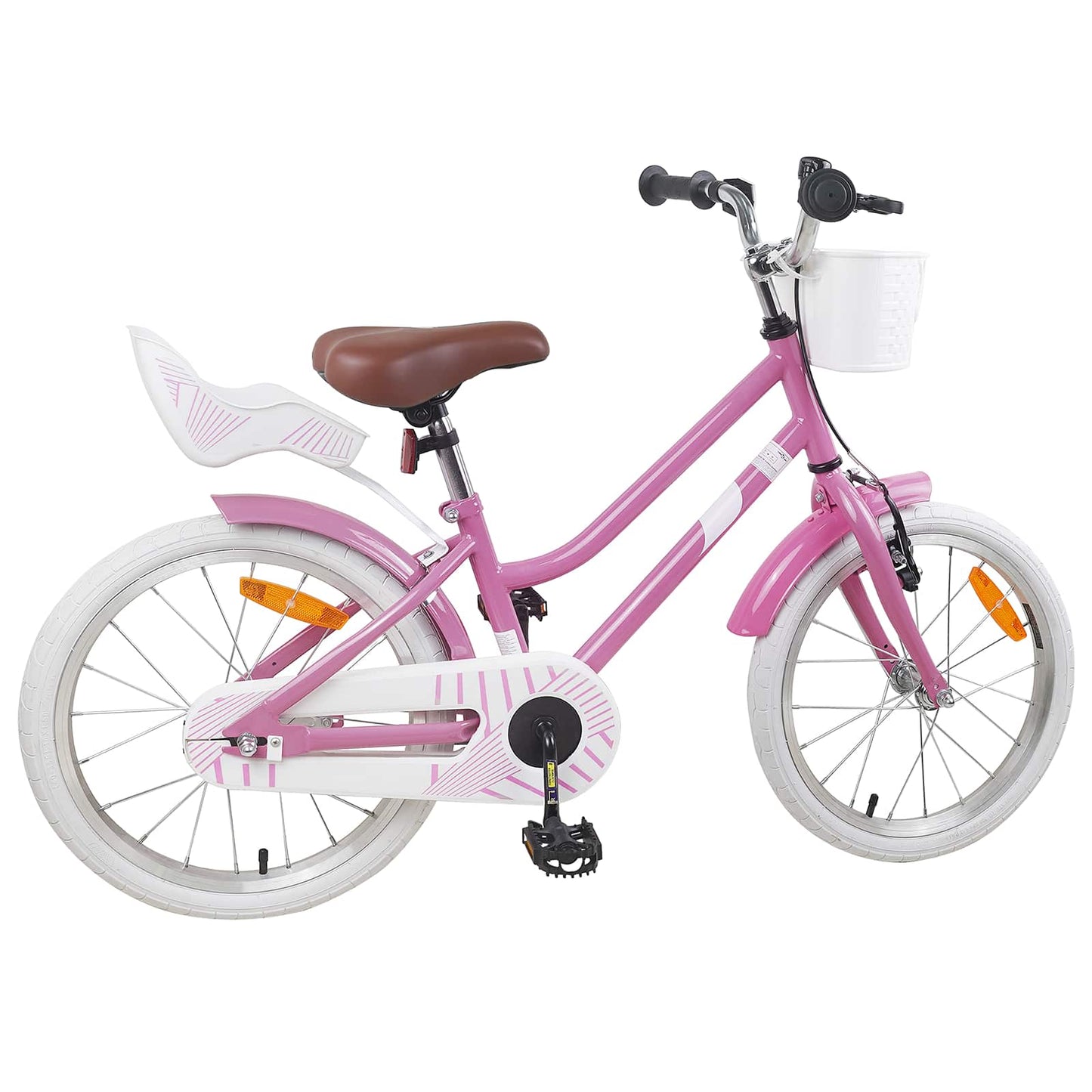 Kids Bike 18 Inches for 5-7 Years Old Light Pink