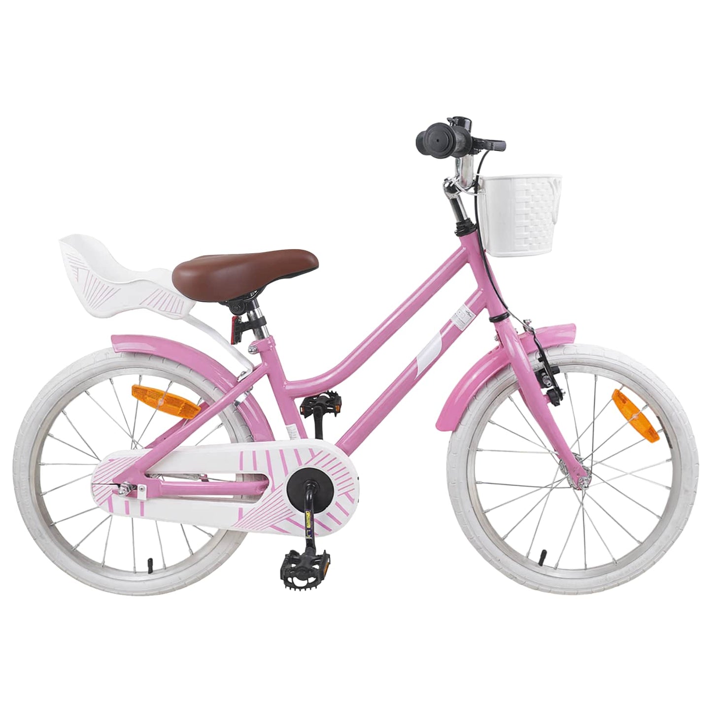 Kids Bike 18 Inches for 5-7 Years Old Light Pink