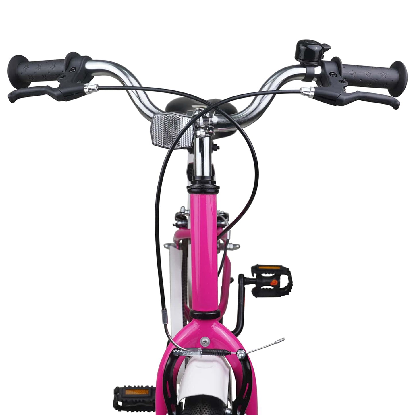 Kids Bike 24 Inches for 8-12 Years Old Pink White