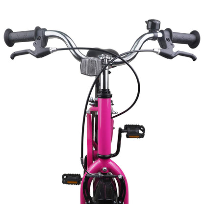 Kids Bike 20 Inches for 6-11 Years Old Pink Black