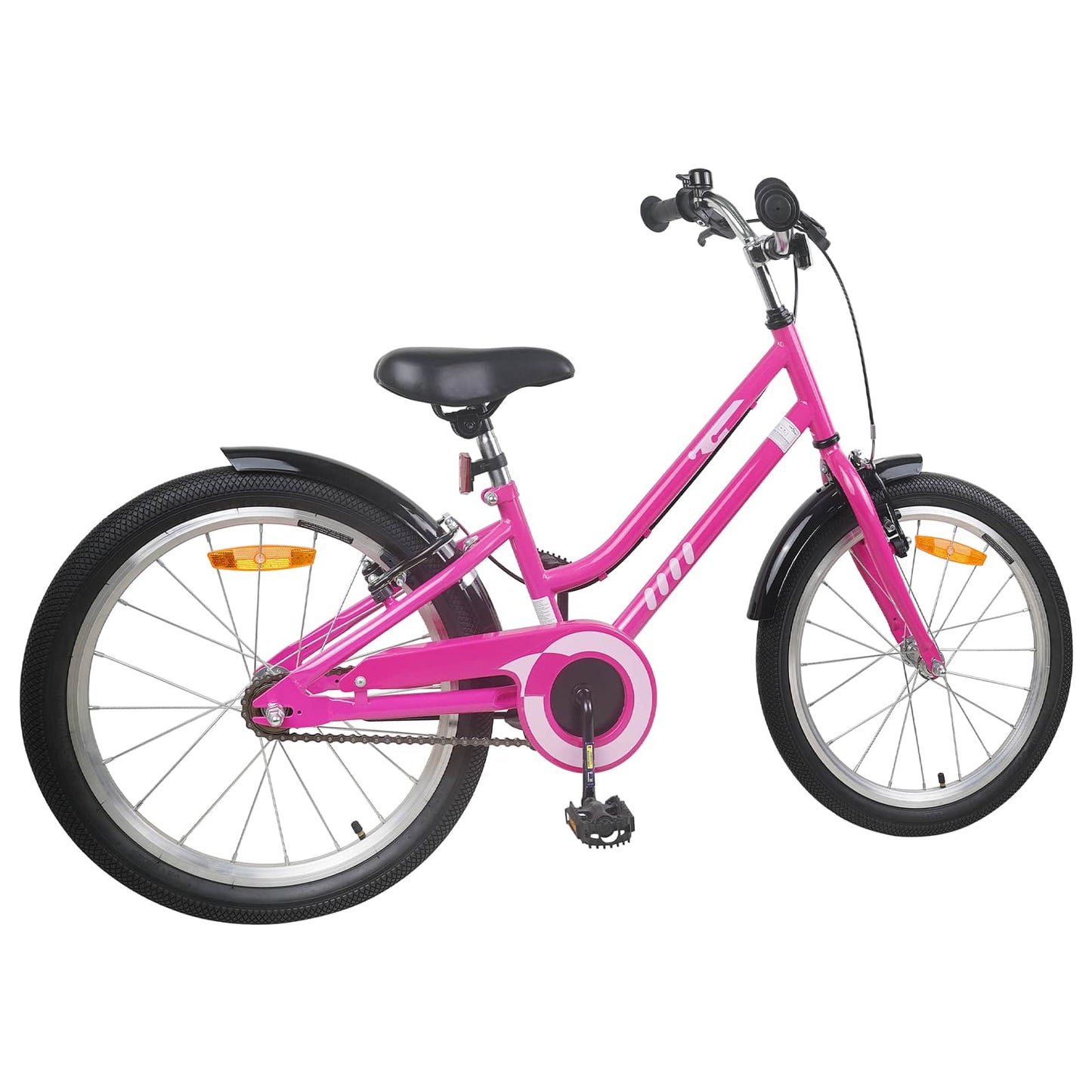 Kids Bike 20 Inches for 6-11 Years Old Pink Black