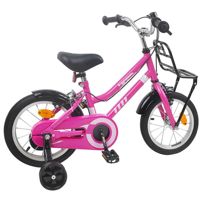 Kids Bike 16 Inches for 4-6 Years Old Pink and Black