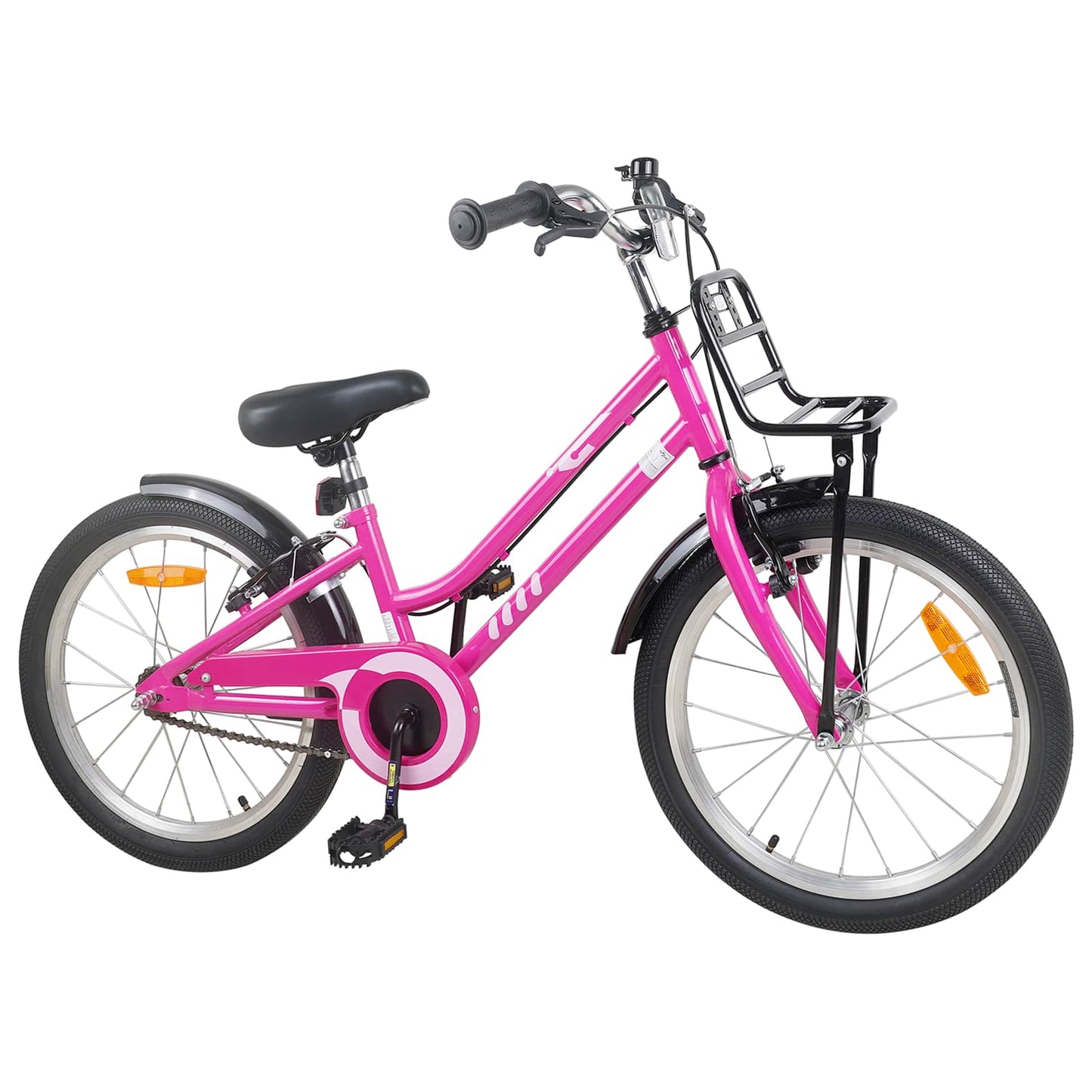 Kids Bike 20 Inches for 6-11 Years Old Pink Black