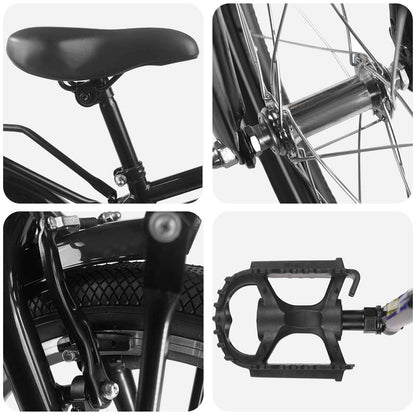 Kids Bike 12 Inches for 2-4 Years Old Black