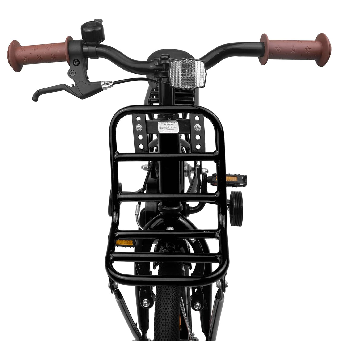 Kids Bike 12 Inches for 2-4 Years Old Black