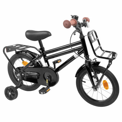 Kids Bike 16 Inches for 4-6 Years Old Black