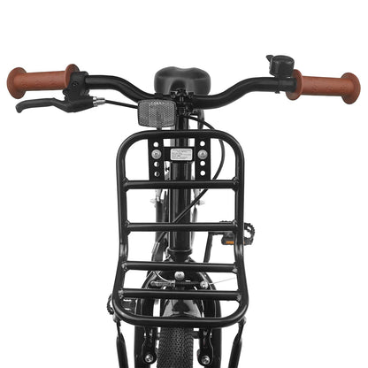 Kids Bike 18 Inches for 5-7 Years Old Black