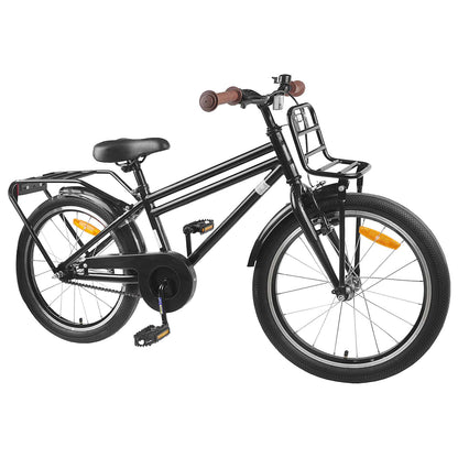 Kids Bike 18 Inches for 5-7 Years Old Black