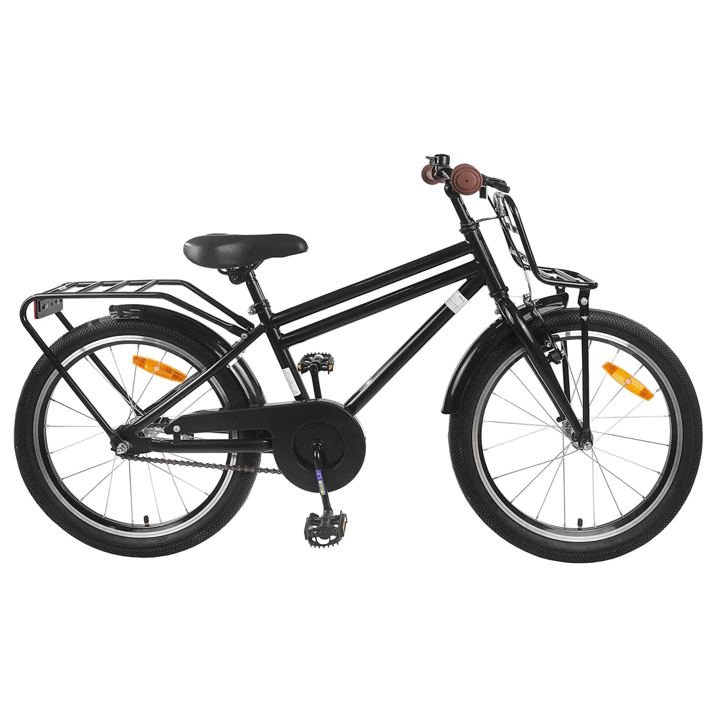 Kids Bike 18 Inches for 5-7 Years Old Black