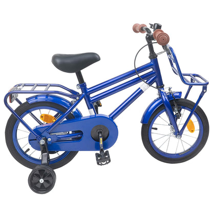 Kids Bike 14 Inches for 3-5 Years Old Dark Blue