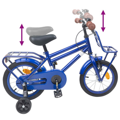 Kids Bike 16 Inches for 4-6 Years Old Dark Blue
