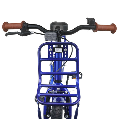 Kids Bike 18 Inches for 5-7 Years Old Dark Blue