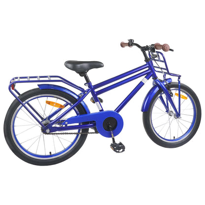 Kids Bike 22 Inches for 7-12 Years Old Dark Blue