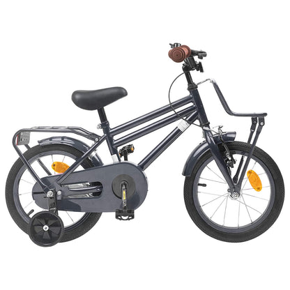 Kids Bike 12 Inches for 2-4 Years Old Dark Grey