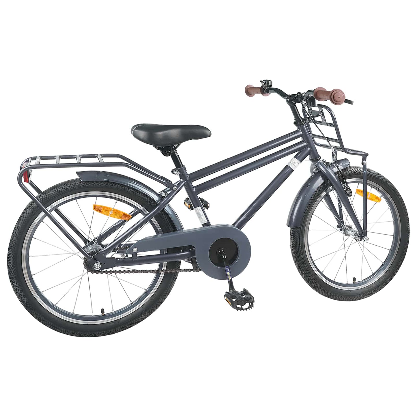 Kids Bike 20 Inches for 6-11 Years Old Dark Grey