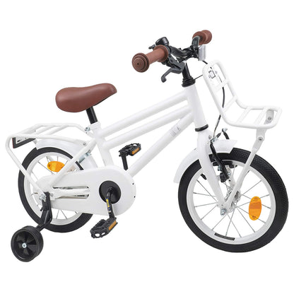 Kids Bike 12 Inches for 2-4 Years Old White