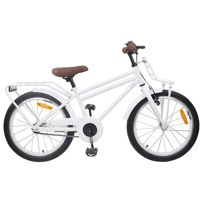Kids Bike 20 Inches for 6-11 Years Old White