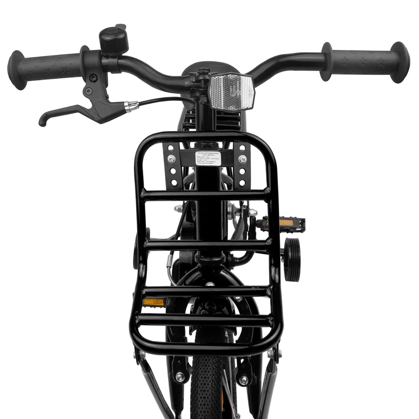 Kids Bike 12 Inches for 2-4 Years Old Black