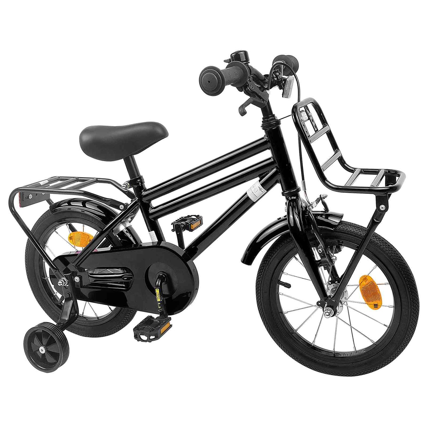 Kids Bike 16 Inches for 4-6 Years Old Black