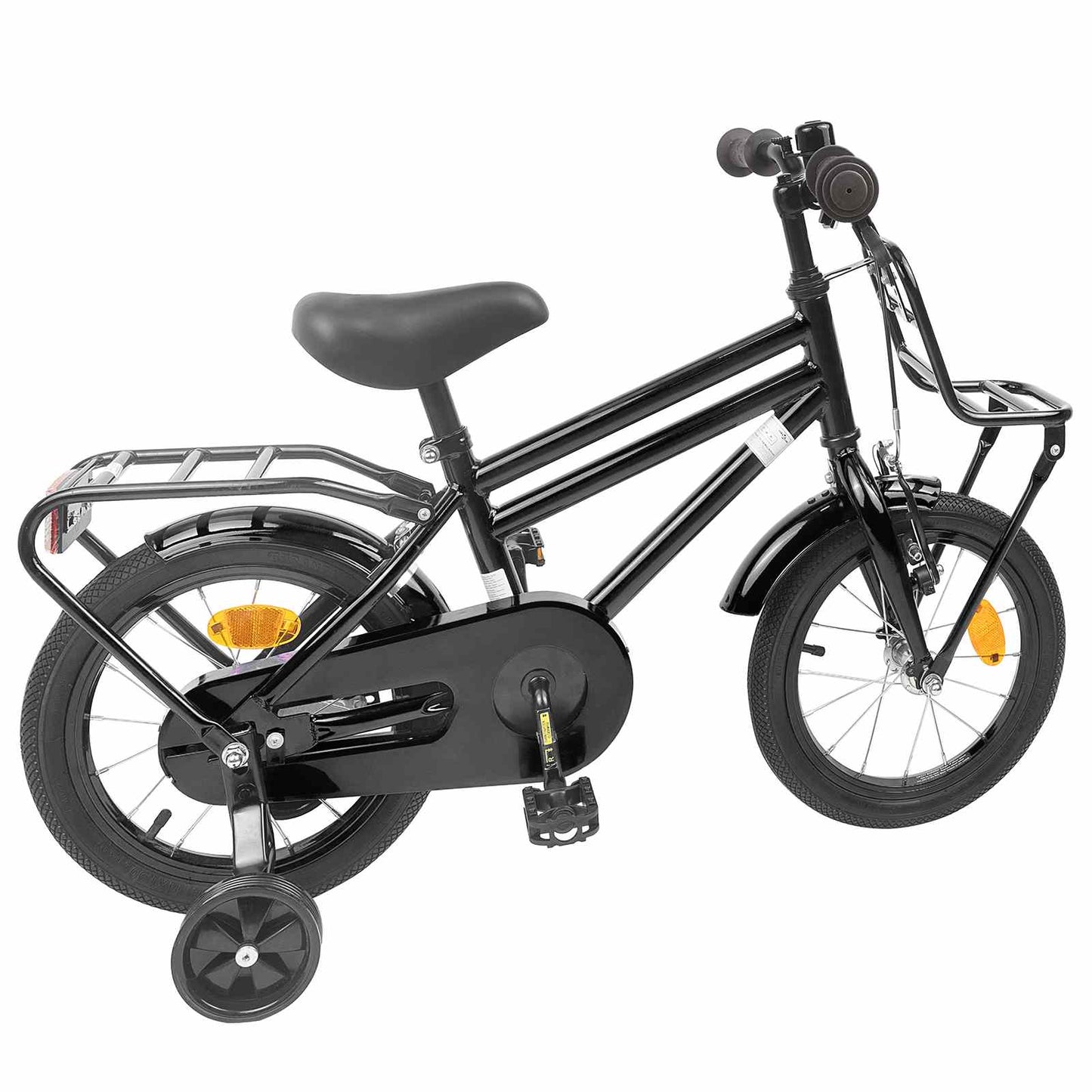 Kids Bike 16 Inches for 4-6 Years Old Black
