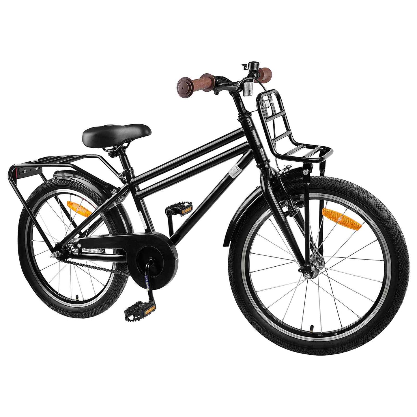 Kids Bike 18 Inches for 5-7 Years Old Black