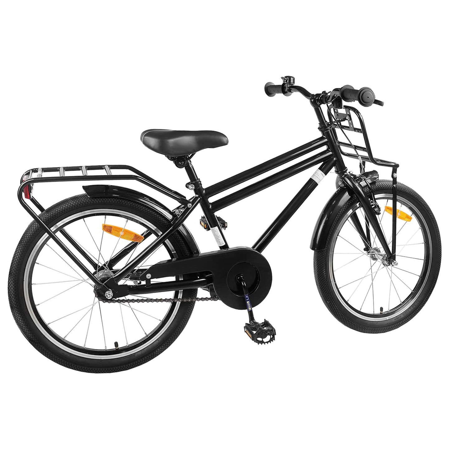 Kids Bike 20 Inches for 6-11 Years Old Black