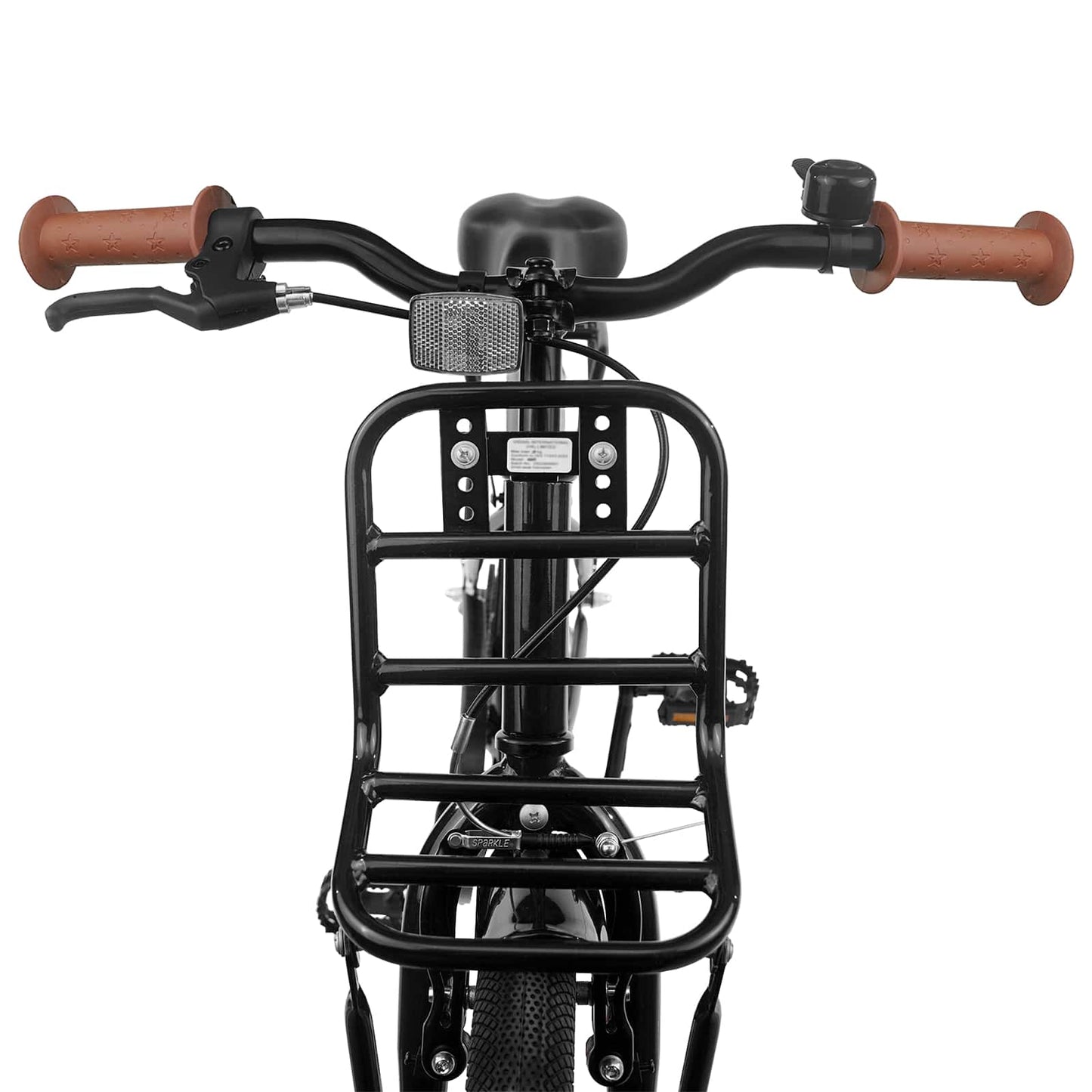 Kids Bike 22 Inches for 7-12 Years Old Black