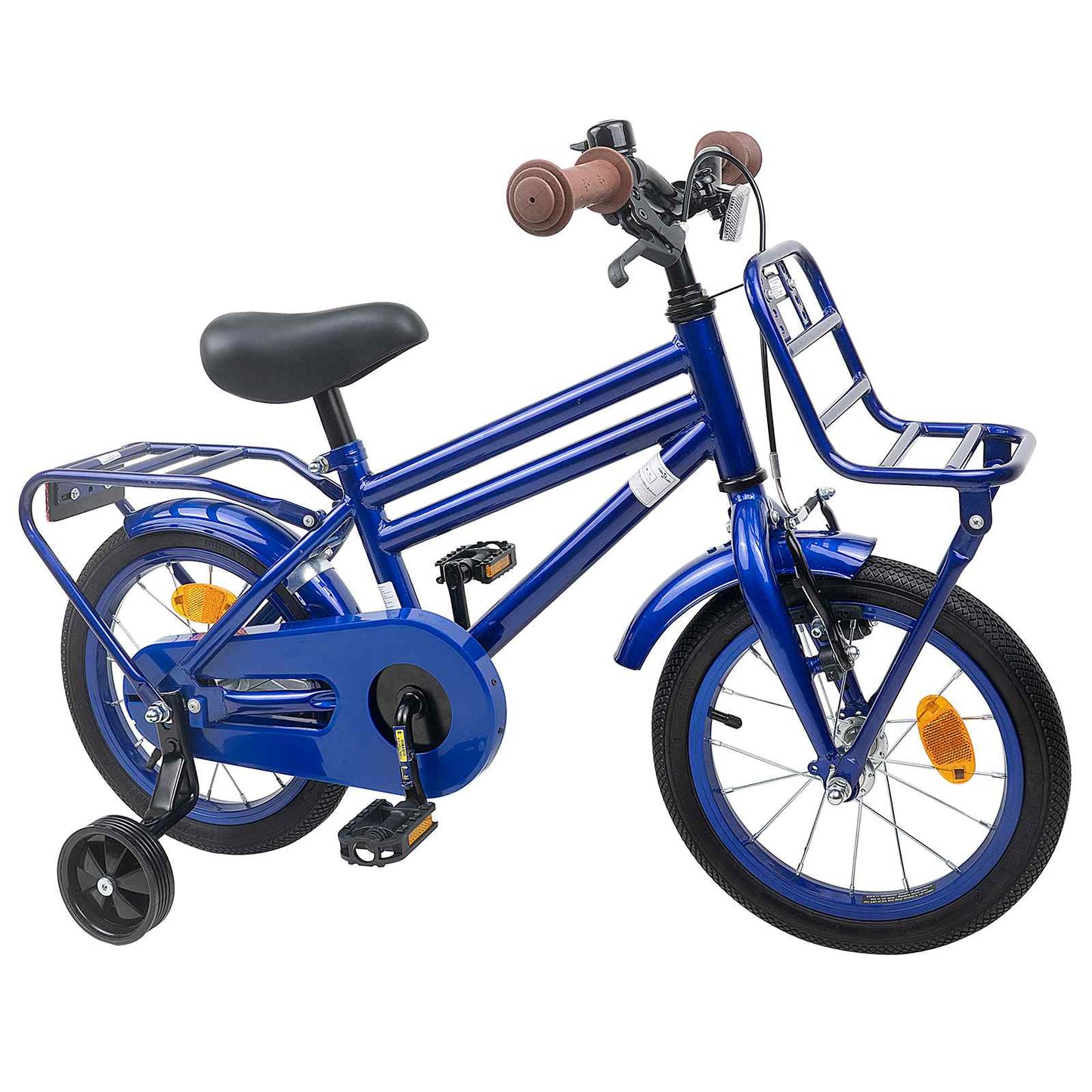 Kids Bike 14 Inches for 3-5 Years Old Dark Blue