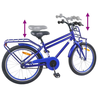Kids Bike 20 Inches for 6-11 Years Old Dark Blue
