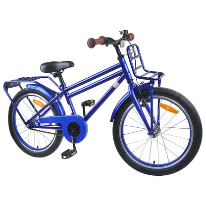 Kids Bike 22 Inches for 7-12 Years Old Dark Blue