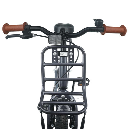 Kids Bike 18 Inches for 5-7 Years Old Dark Grey