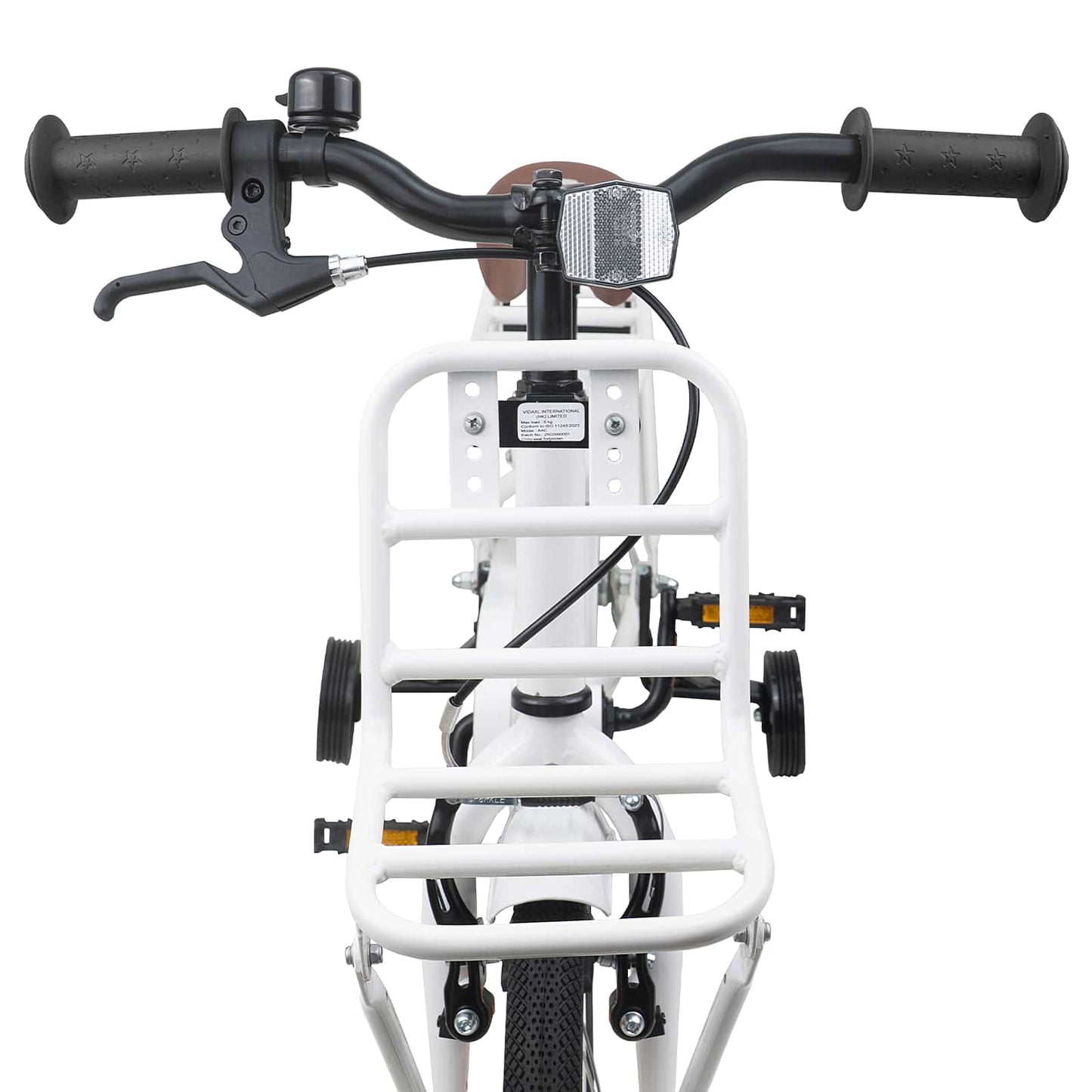 Kids Bike 14 Inches for 3-5 Years Old White