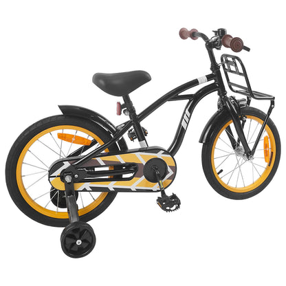 Kids Bike 16 Inches for 4-6 Years Old Black