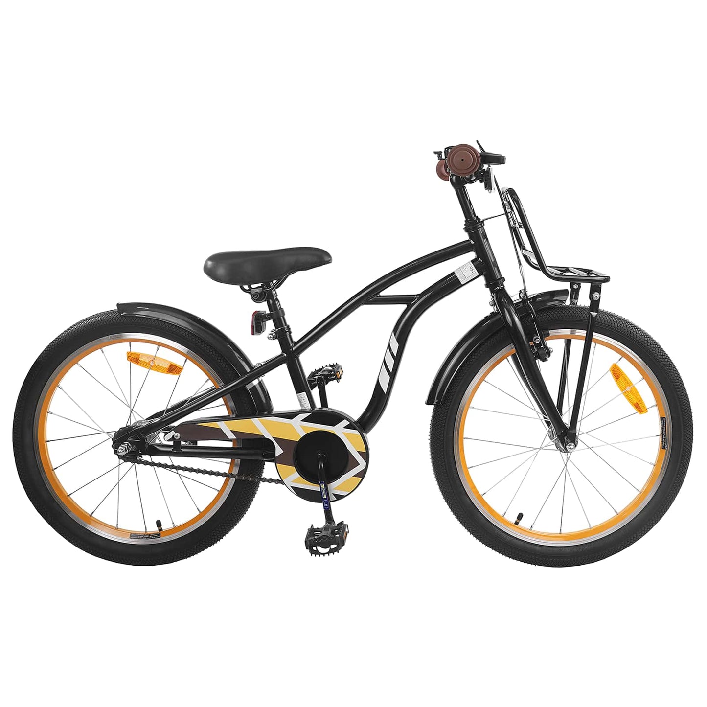 Kids Bike 18 Inches for 5-7 Years Old Black