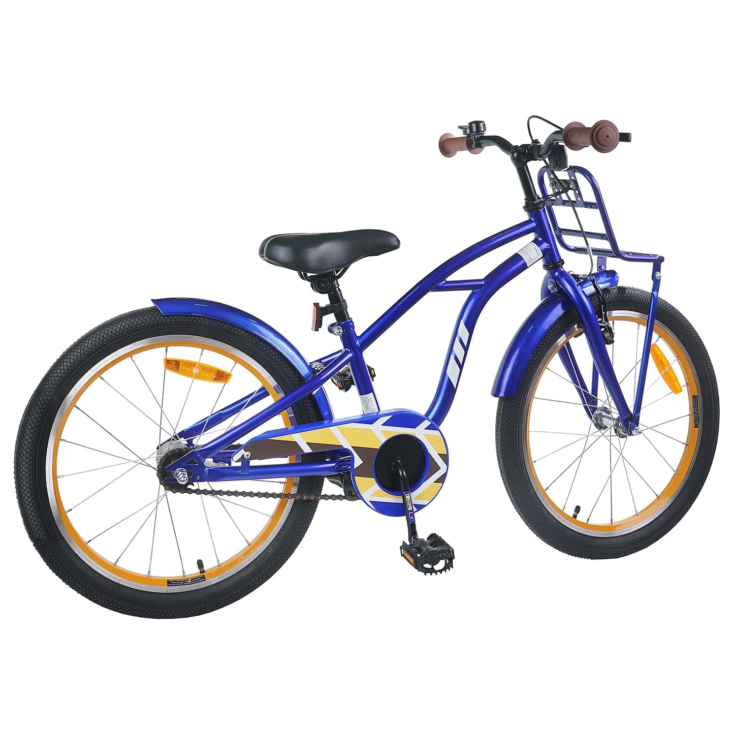 Kids Bike 22 Inches for 7-12 Years Old Dark Blue