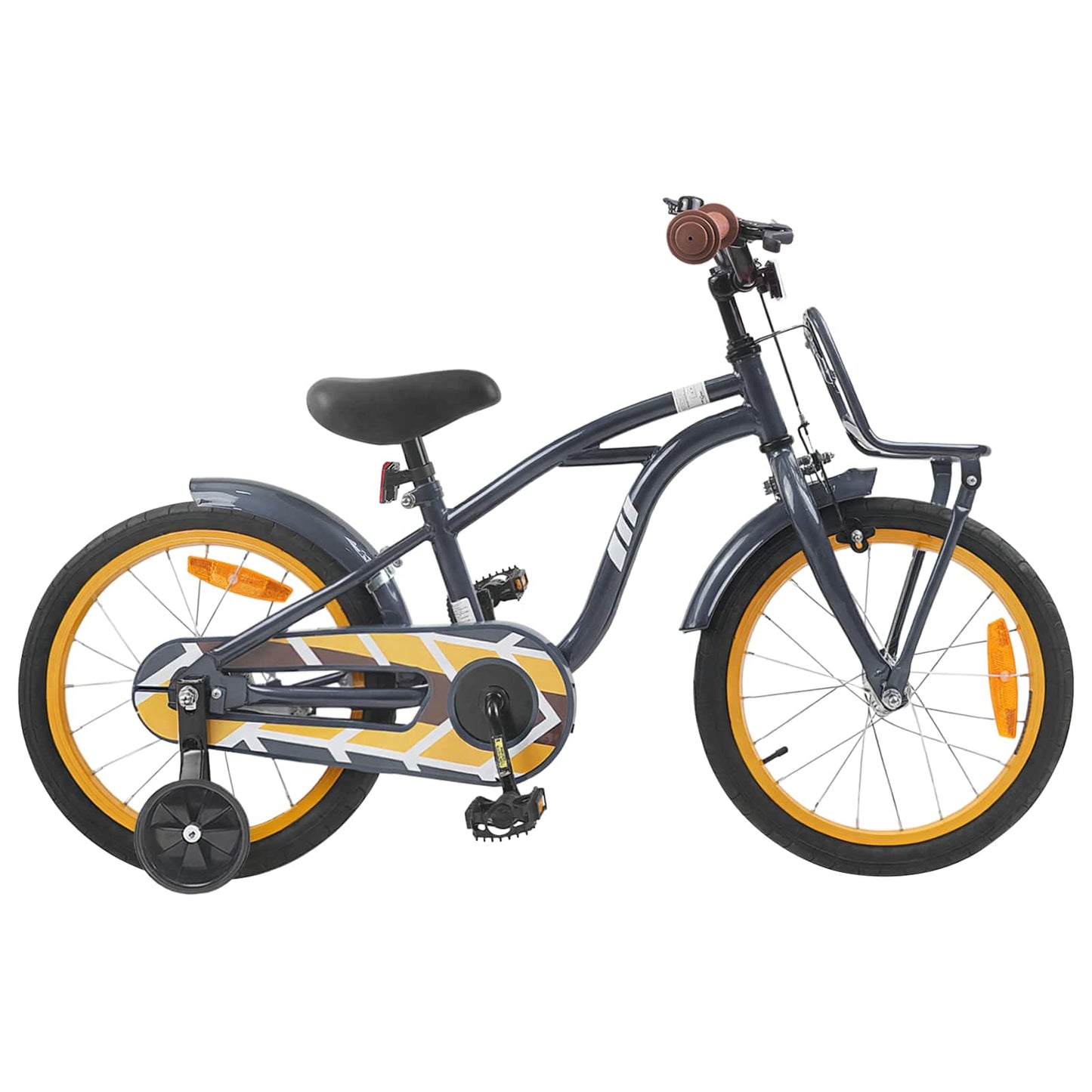 Kids Bike 16 Inches for 4-6 Years Old Dark Grey
