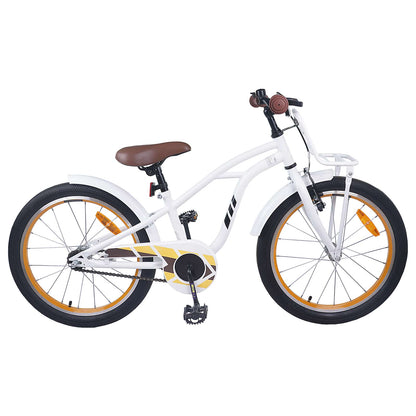 Kids Bike 20 Inches for 6-11 Years Old White