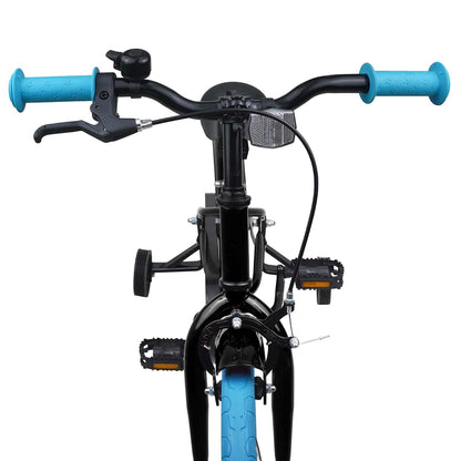Kids Bike 16 Inches for 4-6 Years Old Black